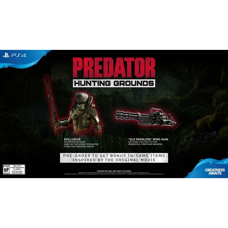 Jogo PS4 - Predator - Hunting Grounds - Sony