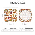 thumbnail image 6 of Uemuo Hot Dog Burger Pattern Waterproof Square Couch Cushion Covers, Magic Sofa Covers Washable, Stretch Sofa Seat Cushion Slipcovers, 6 of 9
