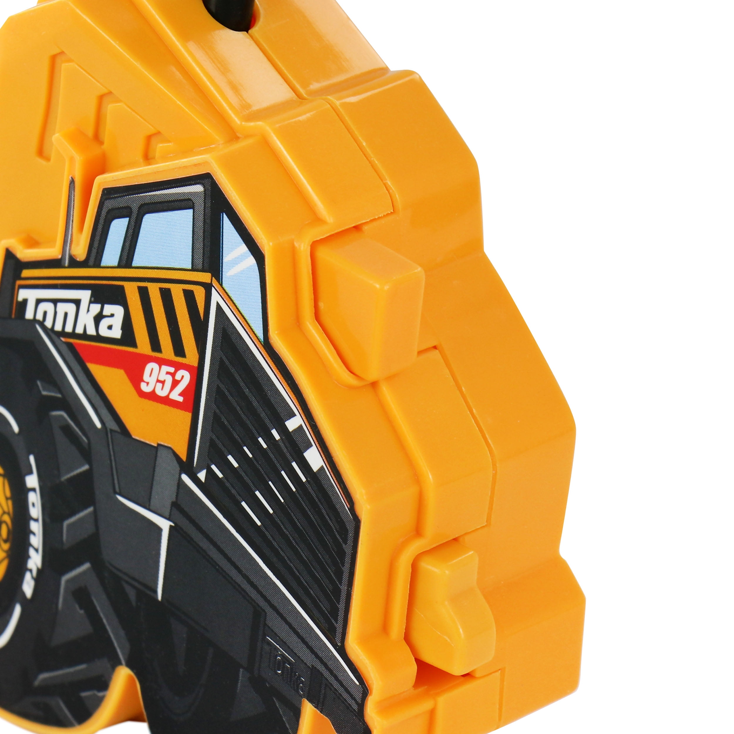 Tonka 2 Piece Molded Walkie Talkie Set in Yellow