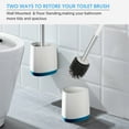 thumbnail image 7 of SUPTREE Toilet Bowl Brush and Caddy Toilet Bowl Cleaner Scrubber for Bathroom with Handle, 7 of 7