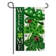 thumbnail image 2 of CaiYueKe St. Patrick's Day Garden Flag Outdoor Decor Polyester Clover Shamrock Patio Yard Banner Holiday Seasonal Spring Irish Party Welcome Decoration, 2 of 7