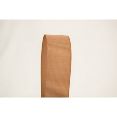 Pop Beauty Ribbon Gloss - Ribbon Bazaar Solid Grosgrain Ribbon 3/8 inch Natural 50 yards 100% Polyester