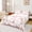 White Pink D, variant on Erosebridal Western Monogrammed Q Queen Sheet Sets, Cute Western Boot Bowknot Bed Set for Girls, 4pcs