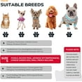 thumbnail image 3 of Dog Shoes Dog Boots & Paw Protector, Anti-Slip Sole Winter Dog Booties with Reflective Straps Dog Snow Boots for Small Medium Dogs 4PCS, 3 of 7