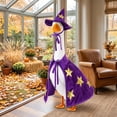 thumbnail image 7 of Sruoe Halloween Porch Goose Outfits, 23 Inch Porch Goose Clothes, Goose Clothes Dress, Duck Sculpture Clothes for Lawn Statue Cement Statue Yard Patio Party Decoration, 7 of 7
