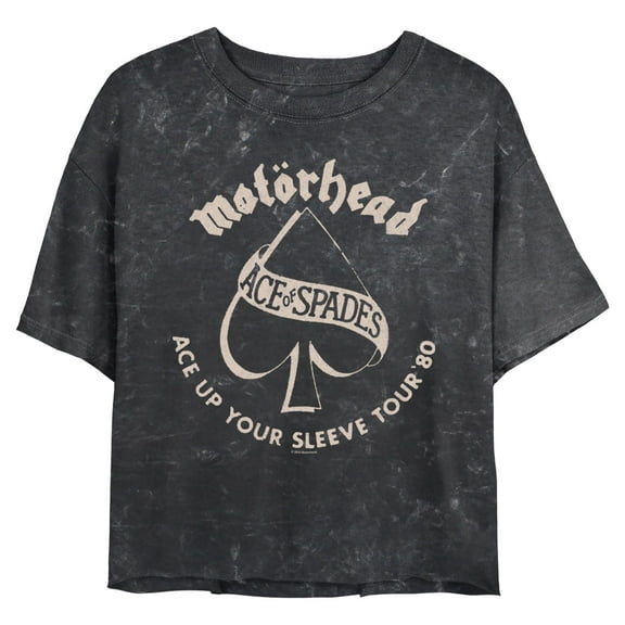 Juniors Motorhead Ace Up Your Sleeve Tour T Shirt