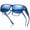 A05 Transparent Blue/Blue Lens, variant on Men's Tactical Green Sunglasses UV400 for Hunting Shooting Airsoft Paintball Outdoor Ops