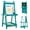 Green, variant on Costway Foldable Easel for Kids 3-in-1 Double-sided Art Easel with Chalkboard Gray
