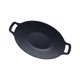 thumbnail image 4 of Parrilla de barbacoa coreana, plato de barbacoa, diseño Binaural, tamaño Circular, plancha redonda para barbacoa, sartén para asar y cocinar al aire Diámetro 30cm, 4 of 9