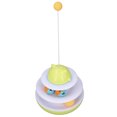 thumbnail image 4 of ANGGREK Kitten Puzzle Toy, 2 Level Cat Turntable Toy With Rolling Ball For Indoor, 4 of 8