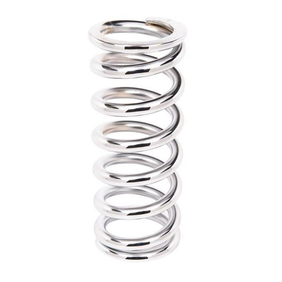 Aldan American 10-650CH Coil-Over-Spring, 650 lbs. per in. Taux, 10 in. Longueur - Chrome