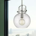thumbnail image 4 of Innovations Lighting  Newton Metal Bell - 1 Light 10" Stem Hung Pendant Matte Black, 4 of 4