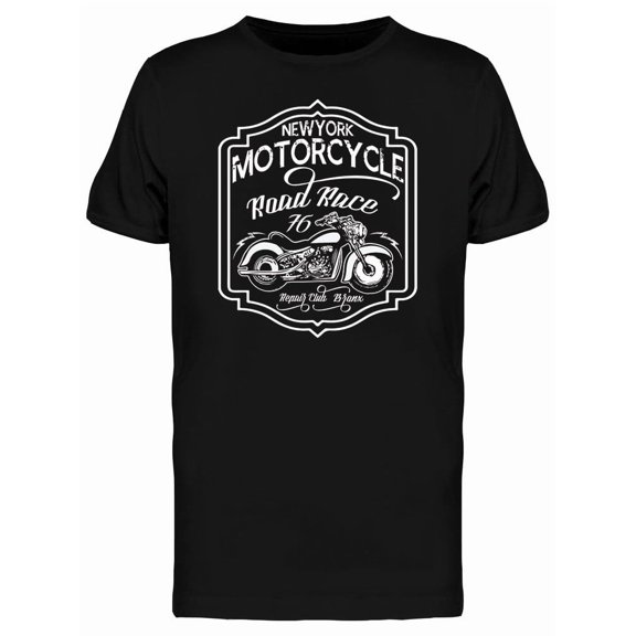 Ny Motorcycle Road Race Tee Men's -Image by Shutterstock