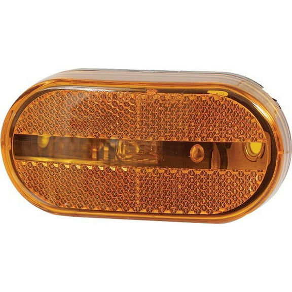 MC-31ABP MC31 Series Amber Oblong Reflector Clearance/Side Marker Light