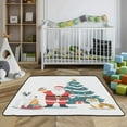 thumbnail image 3 of WOBOGO Santa Claus Baby Playmats Extra Large Waterproof Rollable Activity Pads for Toddlers 50×50inch, 3 of 7