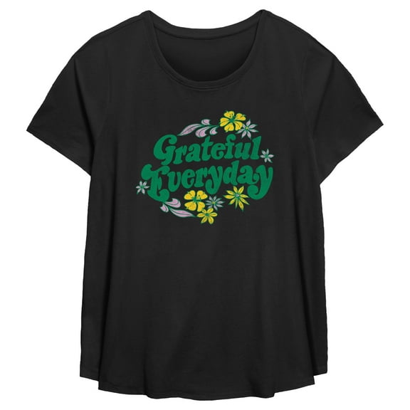 Women's Lost Gods Grateful Everyday  Graphic T-Shirt