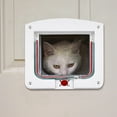 thumbnail image 1 of Lisbinx Porte pour Animaux de Compagnie Ouverture pour Chien Peut Contrôler Porte Bidirectionnelle, 1 of 5