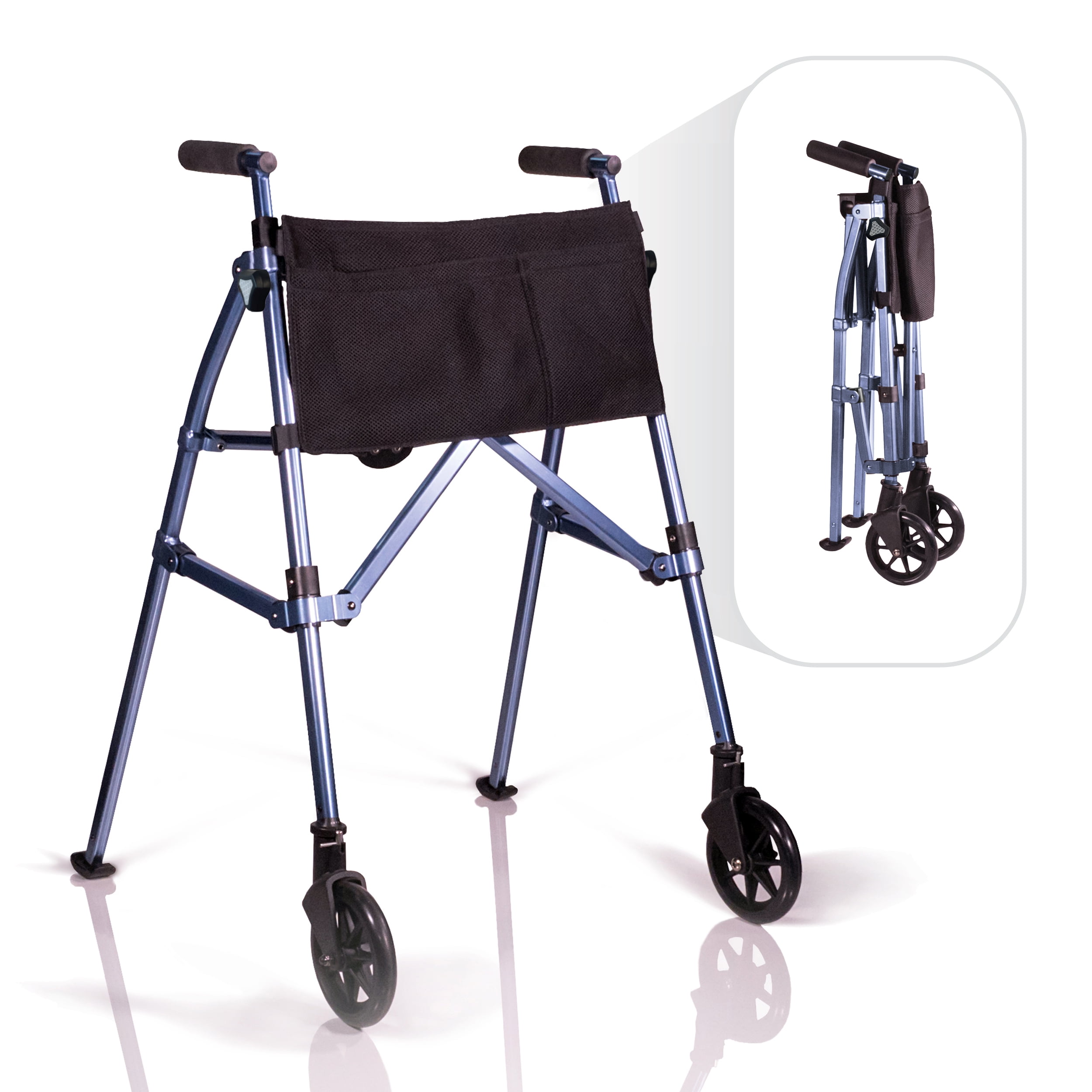 Buy Stander EZ FoldNGo Walker, Lightweight Folding Twowheel Walker