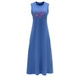 thumbnail image 1 of Vestido largo de verano para mujer, vestido clásico para adolescentes, para fiesta de noche de aniversario SG, 1 of 7