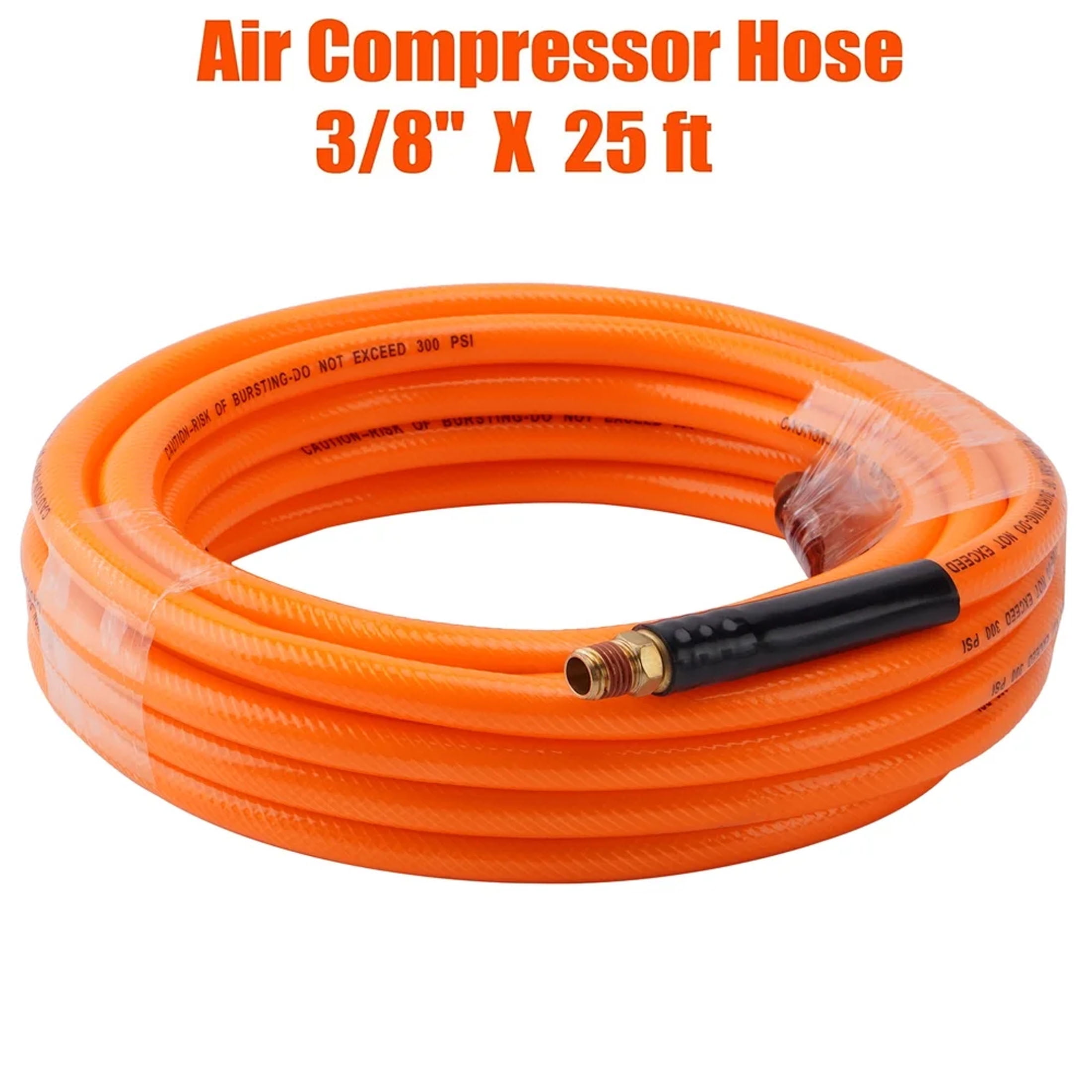22 Pcs Air Compressor Kit, 3/8 inch X 25 ft PVC Hose, Air Tool Accessories, 1/4 inch Fitting