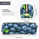thumbnail image 3 of Fotbe Fresh Blueberries Estuche para Lápices de Cuero con Estampado, Estuche con Cremallera Resistente, Organizador Compacto y Elegante para Papelería, 3 of 7