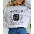 thumbnail image 3 of Abandoned Fishing Wives Social Club Sweatshirt for Women Funny Fisherman's Wife Pullover Gray Sweatshirt Adult Large, 3 of 4