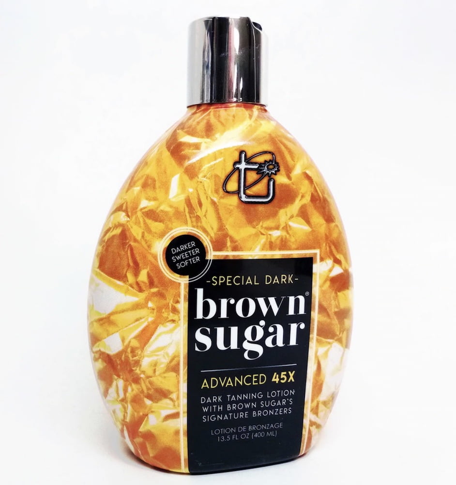 Brown Sugar Special Dark 45x Bronzer Tanning Tan Inc. - Walmart.com