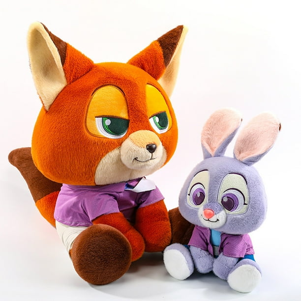 Zootopia 2 Movie Series Plush Toys - Nick Wilde & Judy Hopps