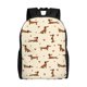 thumbnail image 1 of Fotbe Heart Dachshund Mochila de Viaje para Laptop, Mochila Ejecutiva Delgada y Resistente 15.6", 1 of 8