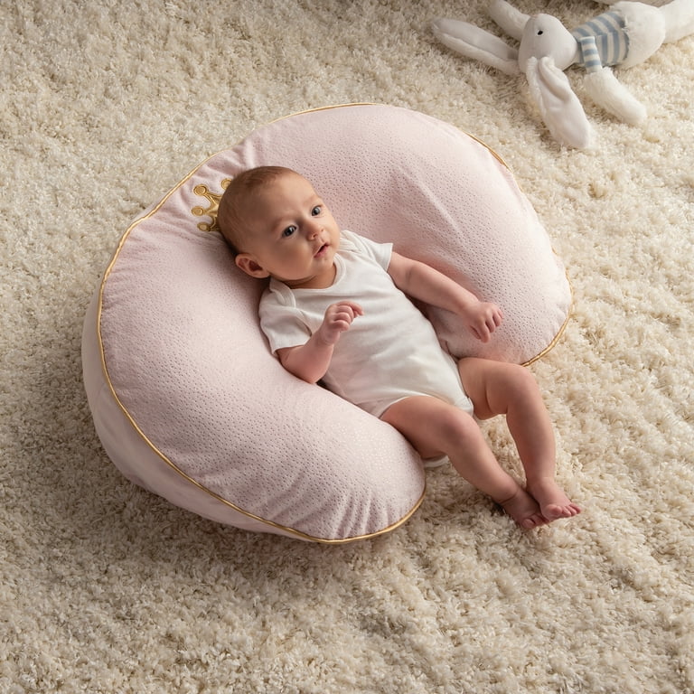 Boppy luxe newborn top lounger pink princess