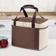 thumbnail image 1 of Bolsa Térmica Bolsa de almuerzo de película de aluminio Bolsa de picnic antiincrustante para oficinas escolares (S Coffee), 1 of 5