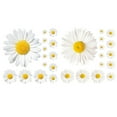thumbnail image 1 of Removable Wall Decal Daisy Flower Pattern Wall Sticker Living Room Art Sticker, 1 of 9