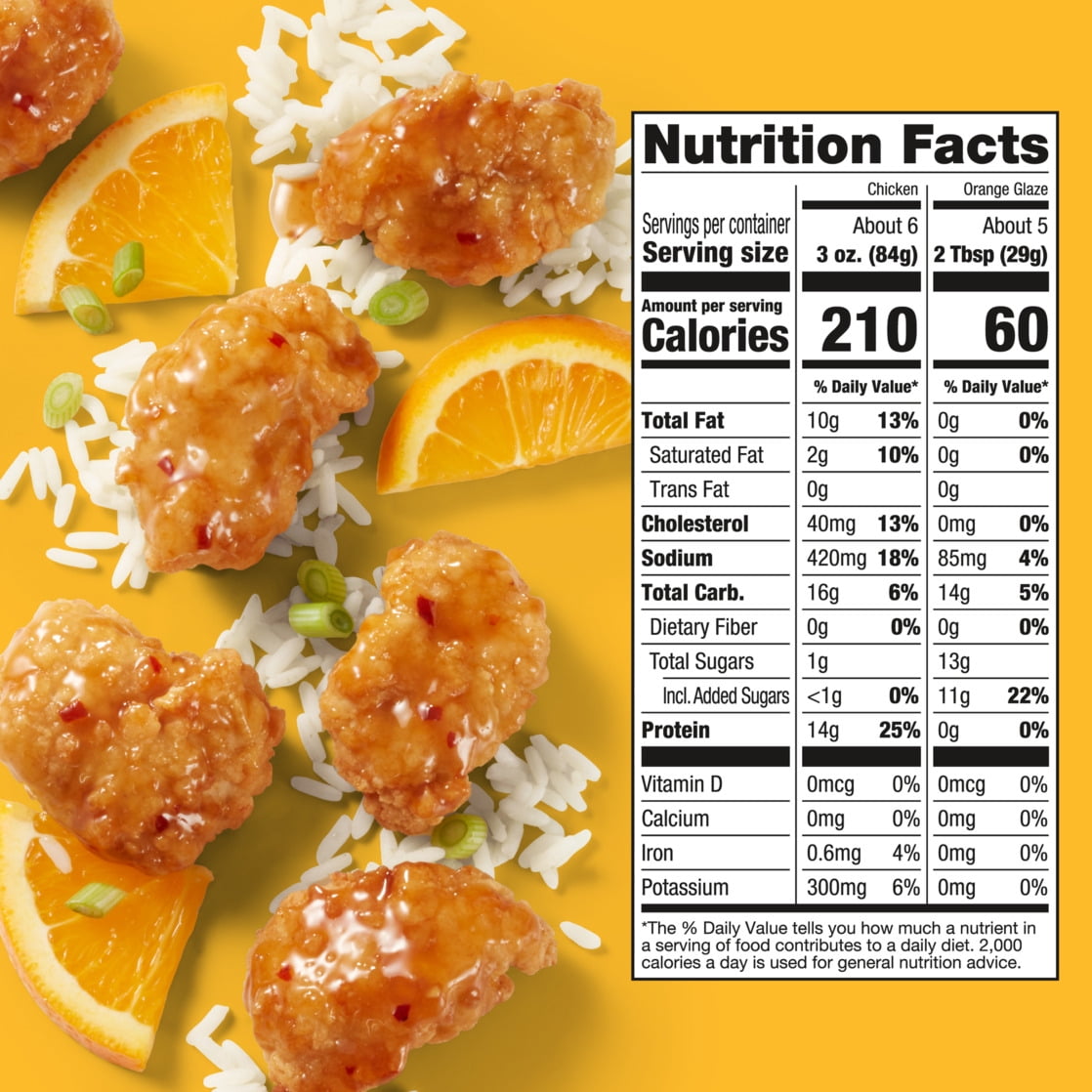 Foster Farms No Antibiotics Ever Orange Chicken, 24 oz (Frozen)