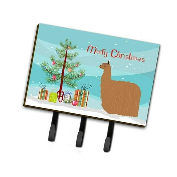 Carolines Treasures BB9287TH68 Alpaca Suri Christmas Leash or Key Holder
