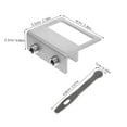 thumbnail image 2 of UPOUART Adjustable Sliding Window Lock with Key, Easy No-Drill Installation for and Office Use, 2 of 8