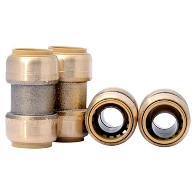 0.75 in. Couplage Droit&44; Pack de 4