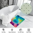 thumbnail image 3 of Tie Dye Polyester Non-Slip Game Mat Area Rug Floor Carpet Machine Washable, 3 of 6