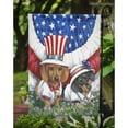 thumbnail image 3 of Dachshund USA Garden Flag, 3 of 3