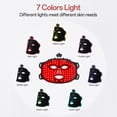 thumbnail image 3 of Máscara de fototerapia SUERBEATY Red Light 7 colores recargable, 3 of 8