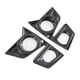 thumbnail image 4 of For D-max Dmax 2021 2022 2023 Abs Carbon Fiber Car Front Fog Light Lamp Cover Trim Accessories, 4 of 5