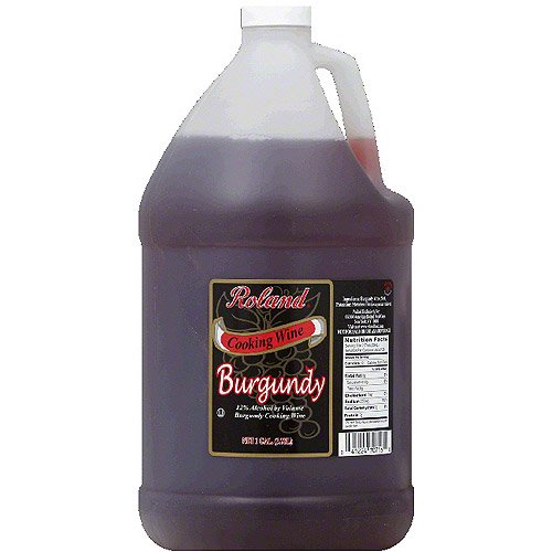 Roland Burgundy Cooking Wine, 1 gal, (Pack of 4)