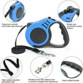 thumbnail image 2 of 5m Retractable Dog Leash, Pet Walking Leash With Anti-slip Handle, Strong Nylon Tape, One-handed One Button Lock & Release, Suitable For Small Medium Dog Cat, 2 of 10