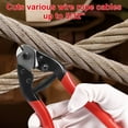 thumbnail image 2 of Cable Cutter  Wire Rope Cutter with Safety Lock  Bicycle Break Cutter Plier  Steel Wire Cutting Tool Cutting Up to 5/32 inch  for Decking Railing Fencing Bike Brake Cutter, 2 of 8