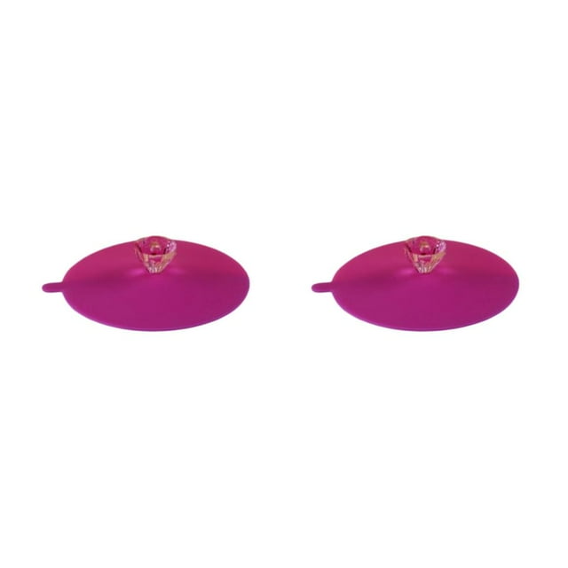 Guardoinrt Couvercle de Tasse en Silicone Coloré et Exquis Inodore et Durable Couvercle de Tasse en Silicone Rose Rouge 2Ensemble