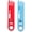 Red + Blue, variant on 4 in 1 needle threader, with Seam Ripper, Needle Threader and Magnifying Glass, Magnetic Sewing Accessory for Easy Threading and Stitch Removal, Compact Handheld Helper