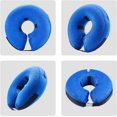 thumbnail image 3 of Adjustable Inflatable Pet Recovery Collar, Anti-Lick and Anti-Scratch Dog Cat Collar (Blue, XS), 3 of 5