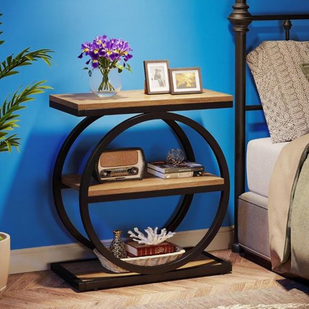 Wood End Table