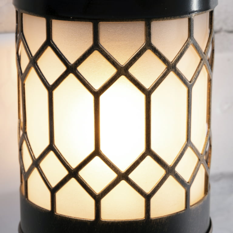 Electric Wax Burner, Bronze Lantern Lamp Scented Candle Melter