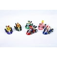 thumbnail image 3 of Ourlova 6 Models Super Mario Handmade Model Doll Pull Back Quattro Car Toys, 3 of 6