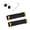 Yellow, variant on Yammee 2Pcs Bicycles Grip Rubber Cover Bicycles Handlebars Grip Handle Cover for Bike
